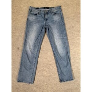Lucky Brand Jeans Womens 6 Light Wash Blue Sweet Crop Cropped Stretch Denim